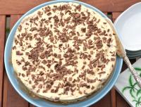 Fryst Daimtårta glasstårta med Daim